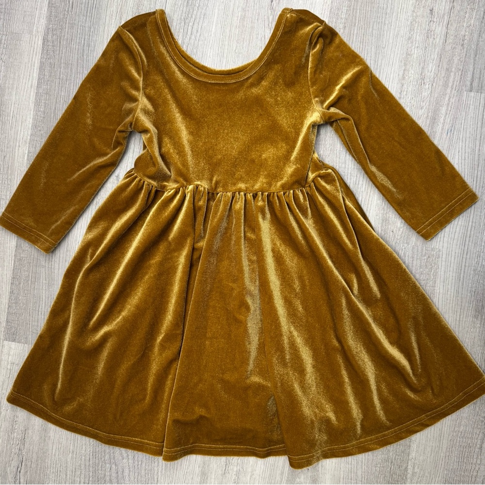Taylor Joelle Velvet Swing Dress